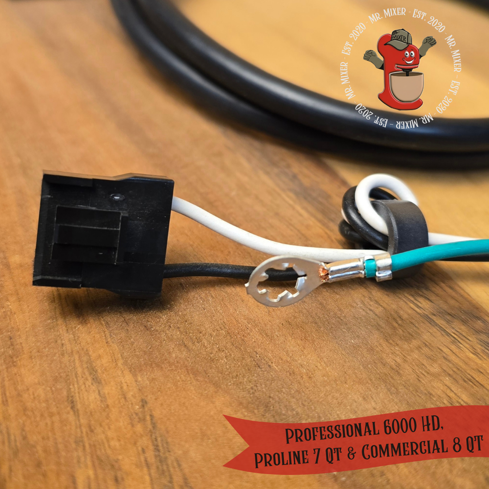 【直接引取限定】Charge Mixer カスタム Power Cord (Professional 6000HD,Proline 7qt, Commercial 8qt) — Mr